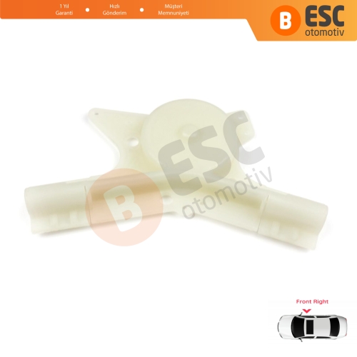 VW Polo Classic 6V2 Variant 6V5 Caddy MK2 Seat Cordoba Ibiza Inca 6K İçin Ön Sağ Cam Kriko Tamir Motor Kapağı