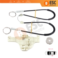 Renault Megane MK3 KZ0/1 BZ0/1 B3 2008–2017 5-Kapı 827210003R İçin Elektrikli Arka Sol Cam Kriko Tamir Seti