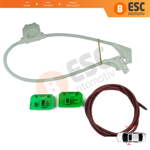 Renault Trucks Premium Kerax Midlum DAF LF 45 55 Volvo FL II FE 1400753 İçin Elektrikli Sol Cam Kriko Tamir Seti