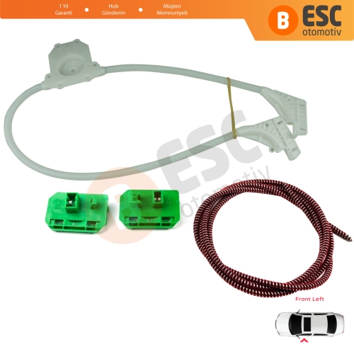 Renault Trucks Premium Kerax Midlum DAF LF 45 55 Volvo FL II FE 1400753 İçin Elektrikli Sol Cam Kriko Tamir Seti