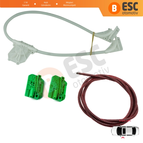 Renault Trucks Premium Kerax Midlum DAF LF 45 55 Volvo FL II FE 1400753 İçin Elektrikli Sol Cam Kriko Tamir Seti