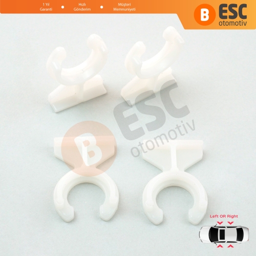 Fiat Albea Siena Palio Doblo Panda Ducato Trafic 2 Vivaro A Iveco Romeo 147 İçin Cam Kriko Plastik Ayak Sabitleme Klipsi