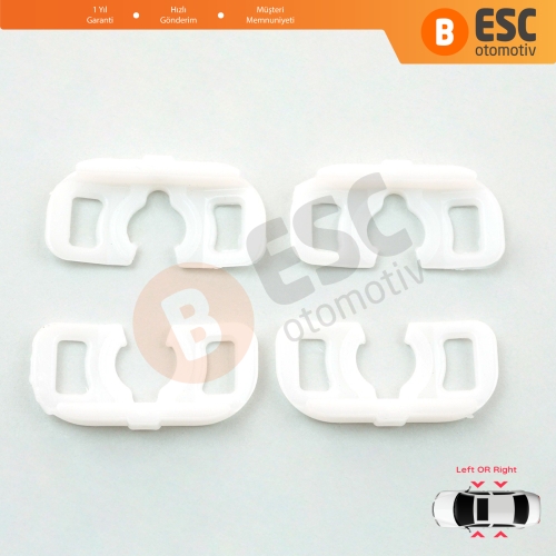 Fiat Linea Ducato Boxer Jumper 3 Abarth Punto 2 3 Alfa 156 İçin Cam Kriko Plastik Ayak Sabitleme Klipsi