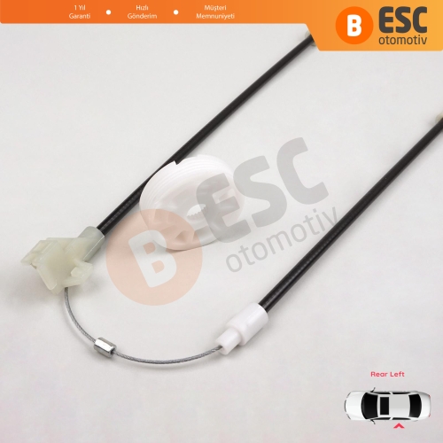VW Golf MK3 1H1 1H5 1991-1998 5-Kapı Vento Jetta A3 1H2 1992-1999 1H4839461A İçin Elektrikli Arka Sol Kapı Cam Kriko Tamir Seti