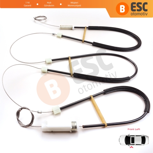 Audi TT TTS TTRS MK3 8S FV 2014-2024 2-Kapı 8S0837461 İçin Elektrikli Sol Cam Kriko Tamir Seti