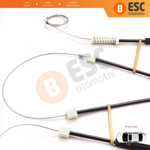 Audi TT TTS TTRS MK3 8S FV 2014-2024 2-Kapı 8S0837461 İçin Elektrikli Sol Cam Kriko Tamir Seti