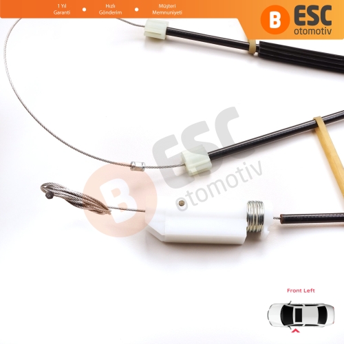 Audi TT TTS TTRS MK3 8S FV 2014-2024 2-Kapı 8S0837461 İçin Elektrikli Sol Cam Kriko Tamir Seti