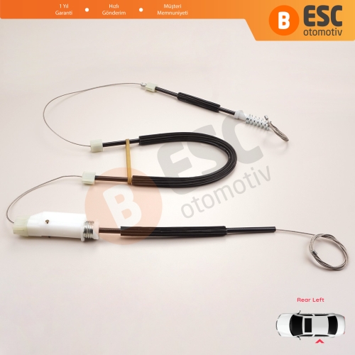 Audi A7 C7 S7 RS7 MK1 4G 4GA 4GF 2010-2018 4G8839461 İçin Elektrikli Arka Sol Cam Kriko Tamir Seti