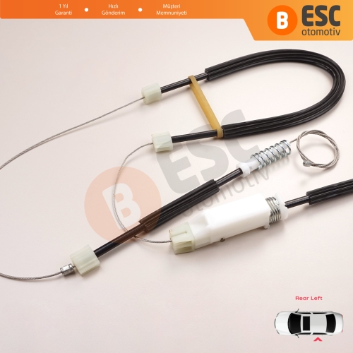 Audi A7 C7 S7 RS7 MK1 4G 4GA 4GF 2010-2018 4G8839461 İçin Elektrikli Arka Sol Cam Kriko Tamir Seti