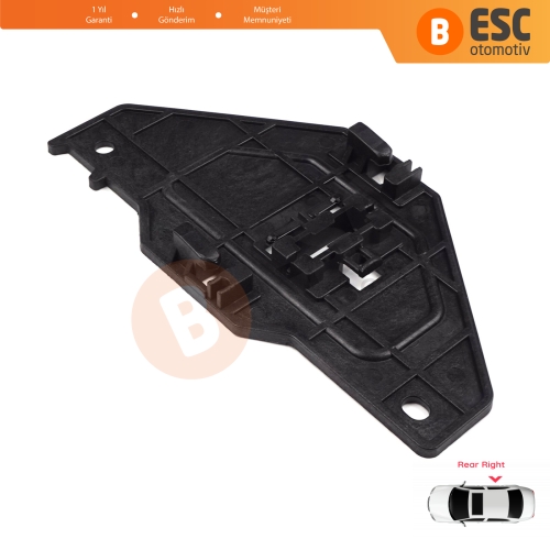 Citroen C5 MK2 MK3 RD/TD RC RD RW 2007-2018 4/5 Kapı 9675915180 İçin Elektrikli Arka Sağ Cam Kriko Tamir Klipsi