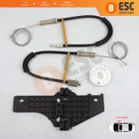 Peugeot 307 3A/C 3E 3H 2001-2008 4/5 Kapı 9634456880 İçin Ön Sağ Kapı Cam Kriko Tamir Seti