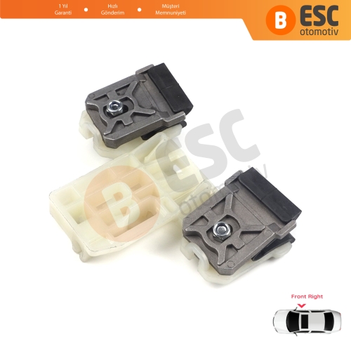 Skoda Fabia MK2 5J MG 542 545 2006-2014 5-Kapı 5J1837402 İçin Elektrikli Ön Sağ Cam Kriko Tamir Klipsi