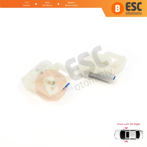 Audi A4 S4 B8 Q7 MK1 4L Skoda Octavia MK3 5E 4/5 Kapı İçin Elektrikli Ön Cam Kriko Tamir Klipsi 1+2