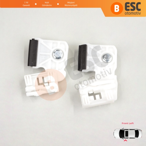 Hyundai Elantra HD 2005-2011 Sonata NF 2005-2008 Kia Ceed ED 2006-2012 5-Kapı İçin Elektrikli Ön Sol Cam Kriko Tamir Klipsi