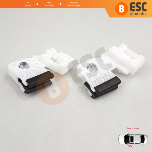 Hyundai Elantra HD 2005-2011 Sonata NF 2005-2008 Kia Ceed ED 2006-2012 5-Kapı İçin Elektrikli Ön Sol Cam Kriko Tamir Klipsi