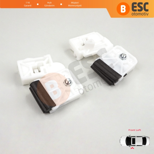 Hyundai Elantra HD 2005-2011 Sonata NF 2005-2008 Kia Ceed ED 2006-2012 5-Kapı İçin Elektrikli Ön Sol Cam Kriko Tamir Klipsi