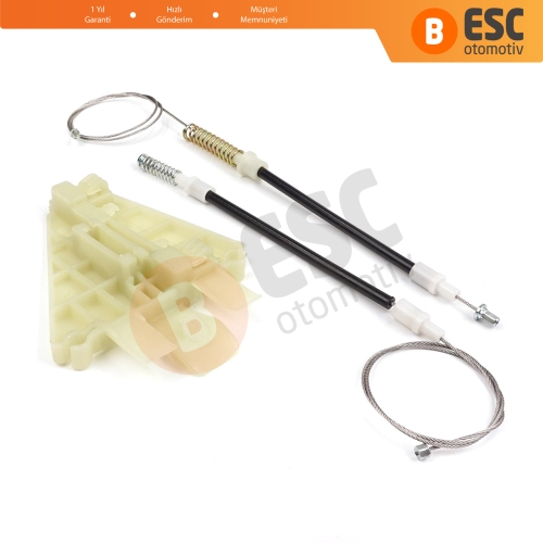 Alfa Romeo 159 939 2005-2011 4/5 Kapı 71740124 İçin Elektrikli Arka Sol Kapı Cam Kriko Tamir Seti