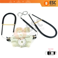 VW New Beetle C1 1C1 1997-2011 3-Kapı Hatchback 1C0837656 İçin Elektrikli Ön Sağ Kapı Cam Kriko Tamir Seti
