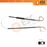 Toyota Carina E T19 Corona Caldina T190 1992-1997 4/5 Kapı 6983020270 İçin Elektrikli Arka Sağ Kapı Cam Kriko Tamir Seti