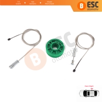 Audi A4 S4 RS4 B5 8D 8D2 8D5 1994-2002 4/5 Kapı 8D0839462 İçin Elektrikli Arka Sağ Kapı Cam Kriko Tamir Seti