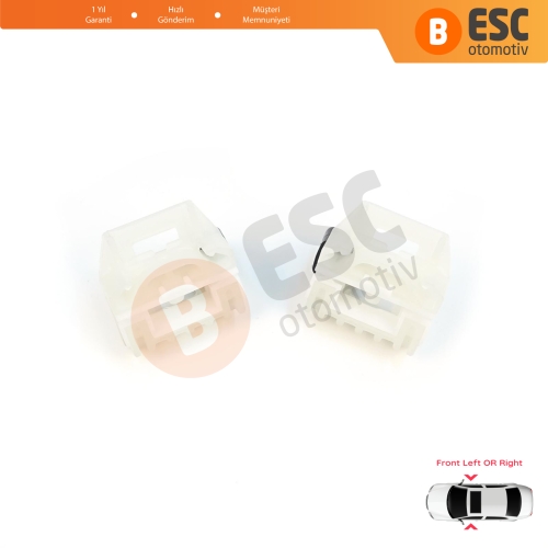 VW New Beetle C1 Seat Toledo MK2 1M2 Leon MK1 1M1 Skoda Fabia MK1 6Y Praktik İçin Ön Cam Kriko Tamir Klipsi A+B