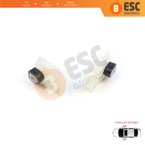 VW New Beetle C1 Seat Toledo MK2 1M2 Leon MK1 1M1 Skoda Fabia MK1 6Y Praktik İçin Ön Cam Kriko Tamir Klipsi A+B