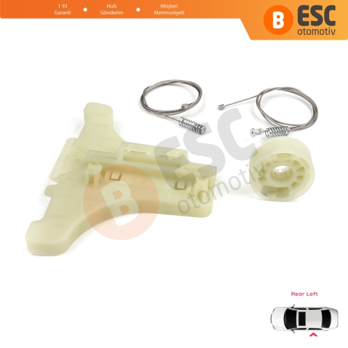 Kia Ceed Cee'd MK2 JD 2012-2018 5-Kapı  83450A2010 İçin Elektrikli Arka Sol Cam Kriko Tamir Seti
