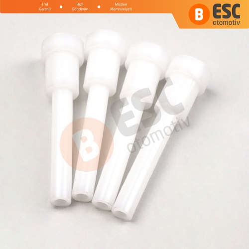 Peugeot 406 Audi A6 C5 A4 B6 B7 Seat Exeo 3R Arosa 6H VW Lupo Transporter T5 BMW X5 E53 Ford Focus MK1 İçin 4 Adet Cam Kriko Kablo Ucu Halat Dübeli