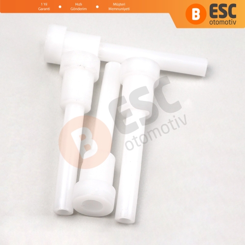 Peugeot 406 Audi A6 C5 A4 B6 B7 Seat Exeo 3R Arosa 6H VW Lupo Transporter T5 BMW X5 E53 Ford Focus MK1 İçin 4 Adet Cam Kriko Kablo Ucu Halat Dübeli