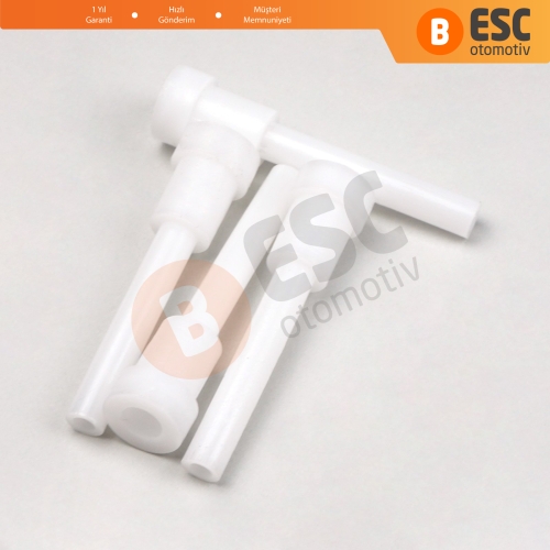 Peugeot 406 Audi A6 C5 A4 B6 B7 Seat Exeo 3R Arosa 6H VW Lupo Transporter T5 BMW X5 E53 Ford Focus MK1 İçin 4 Adet Cam Kriko Kablo Ucu Halat Dübeli