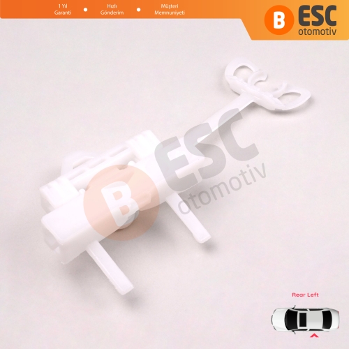 Fiat Linea 323 110 2007-2018 51898679 İçin Elektrikli Arka Sol Kapı Cam Kriko Tamir Klipsi