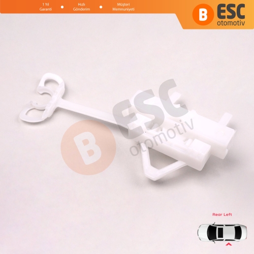 Fiat Linea 323 110 2007-2018 51898679 İçin Elektrikli Arka Sol Kapı Cam Kriko Tamir Klipsi