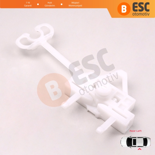 Fiat Linea 323 110 2007-2018 51898679 İçin Elektrikli Arka Sol Kapı Cam Kriko Tamir Klipsi