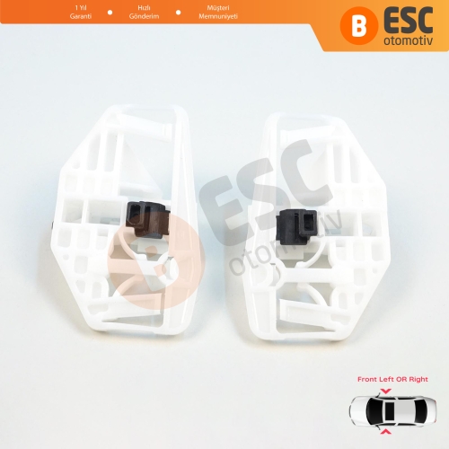 Citroen Berlingo MK1 M MF Peugeot Partner MK1 5 5F 5G 9221G1 İçin Ön Sol Kapı Cam Kriko Tamir Plastiği