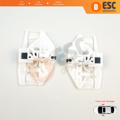 Citroen Berlingo MK1 M MF Peugeot Partner MK1 5 5F 5G 9221G1 İçin Ön Sol Kapı Cam Kriko Tamir Plastiği