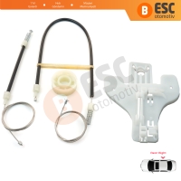 Seat Toledo MK3 5P2 2004-2009 Altea 5P1 XL 5P5 5P8 5P0839462 İçin Elektrikli Arka Sağ Kapı Cam Kriko Tamir Seti