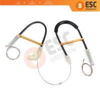 Volvo S40 V40 MK1 644 645 1995-2004 4/5-Kapı 30623453 İçin Elektrikli Arka Sağ Cam Kriko Tamir Seti