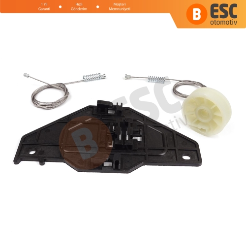 Peugeot Partner Citroen Berlingo MK2 B9 2008-2018 Tepee Multispace 9222EQ İçin Elektrikli Ön Sağ Cam Kriko Tamir Seti
