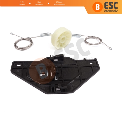 Peugeot Partner Citroen Berlingo MK2 B9 2008-2018 Tepee Multispace 9222EQ İçin Elektrikli Ön Sağ Cam Kriko Tamir Seti
