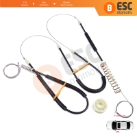Porsche 911 996 1997-2005 Boxster 986 1996-2004 99654207504 İçin Elektrikli Ön Sol Cam Kriko Tamir Seti