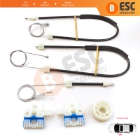 VW Jetta MK6 A6 IV 2010-2018 5C6 5C6837461 İçin Elektrikli Ön Sol Cam Kriko Tamir Seti