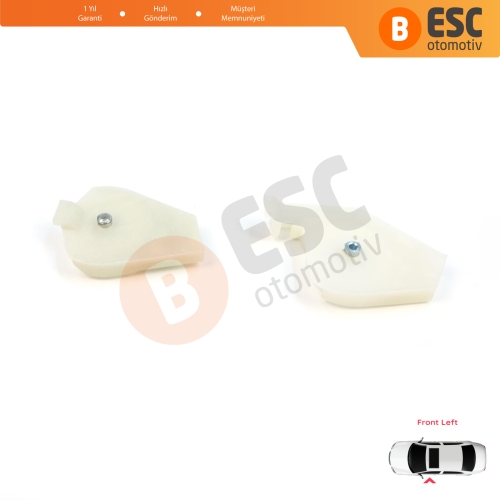 Fiat Doblo MK1 MPV Van 119 223 2001-2010 51718404 İçin Ön Sol Cam Kriko Tamir Köşe Makarası 1+2