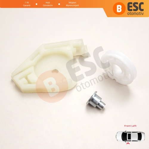 Fiat Doblo MK1 MPV Van 119 223 2001-2010 51718404 İçin Ön Sol Cam Kriko Tamir Köşe Makarası 2