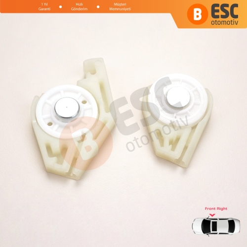 Fiat Doblo MK1 MPV Van 119 223 2001-2010 51718403 İçin Ön Sağ Cam Kriko Tamir Köşe Makarası 1+2