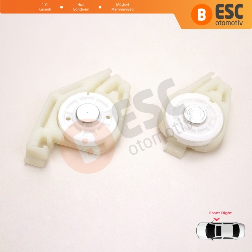 Fiat Doblo MK1 MPV Van 119 223 2001-2010 51718403 İçin Ön Sağ Cam Kriko Tamir Köşe Makarası 1+2