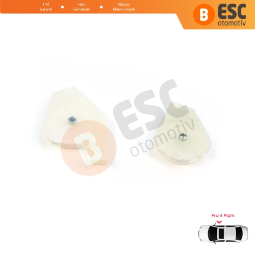 Fiat Doblo MK1 MPV Van 119 223 2001-2010 51718403 İçin Ön Sağ Cam Kriko Tamir Köşe Makarası 1+2