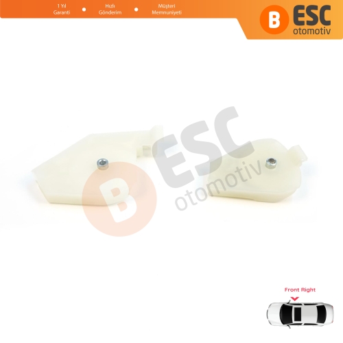 Fiat Doblo MK1 MPV Van 119 223 2001-2010 51718403 İçin Ön Sağ Cam Kriko Tamir Köşe Makarası 1+2