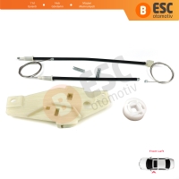 Toyota Corolla E10 AE100 E100 1991-1999 3/4/5 Kapı 6980212140 İçin Ön Sol Cam Kriko Tamir Seti