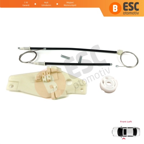 Toyota Corolla E10 AE100 E100 1991-1999 3/4/5 Kapı 6980212140 İçin Ön Sol Cam Kriko Tamir Seti