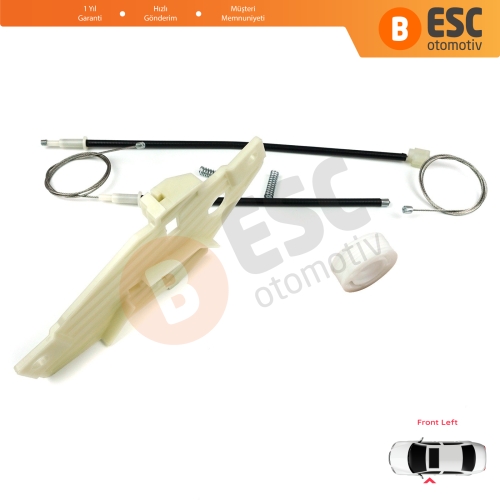 Toyota Corolla E10 AE100 E100 1991-1999 3/4/5 Kapı 6980212140 İçin Ön Sol Cam Kriko Tamir Seti